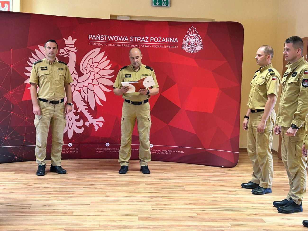 Strażackie awanse. Jest nowy zastępca dowódcy JRG