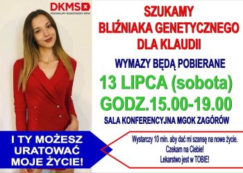 Szukają bliźniaka genetycznego dla Klaudii