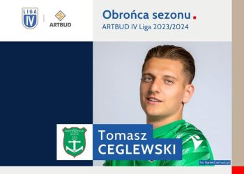 Ceglewski najlepszym obrońcą sezonu