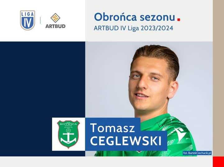 Ceglewski najlepszym obrońcą sezonu