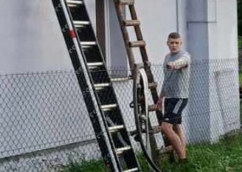 Zauważył, że dzieje się coś złego. Od razu ruszył na ratunek