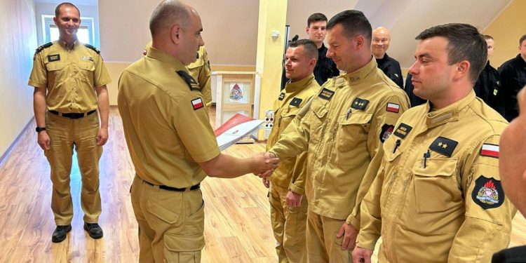 Strażackie awanse. Jest nowy zastępca dowódcy JRG