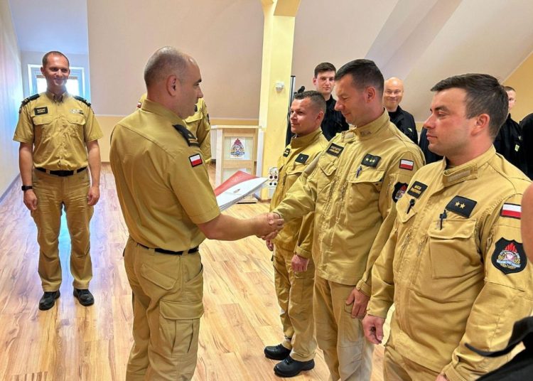 Strażackie awanse. Jest nowy zastępca dowódcy JRG
