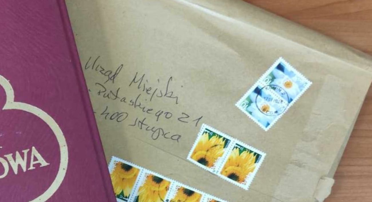 Nietypowa przesyłka dotarła dziś do urzędu miasta
