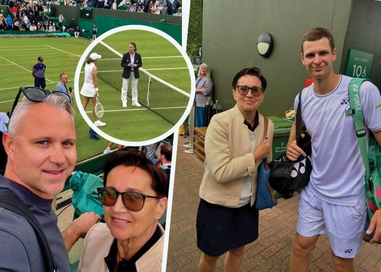 Słupczanie na Wimbledonie. Kibicowali Idze Świątek i Hubertowi Hurkaczowi