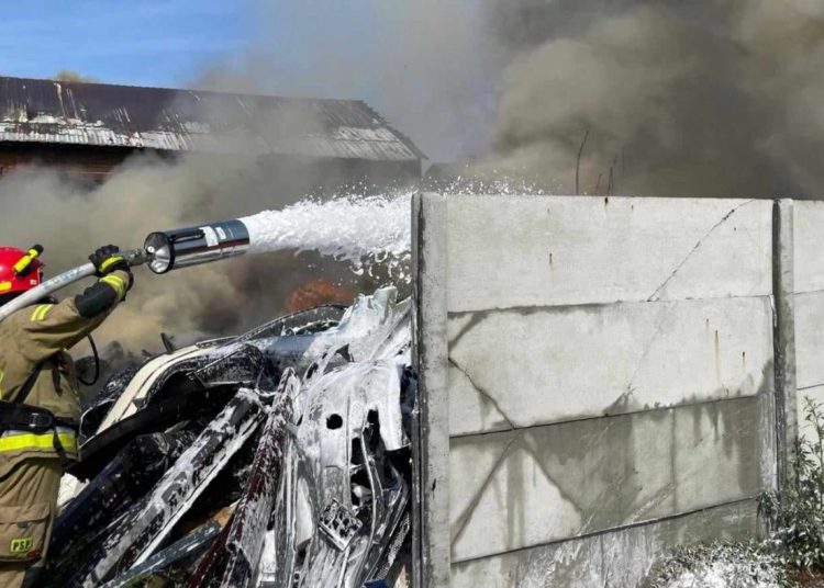 Poważny pożar w gminie Zagórów. Co się stało?