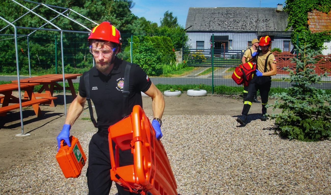 Bandycki atak, udar i śpiączka. Ratownicy w akcji