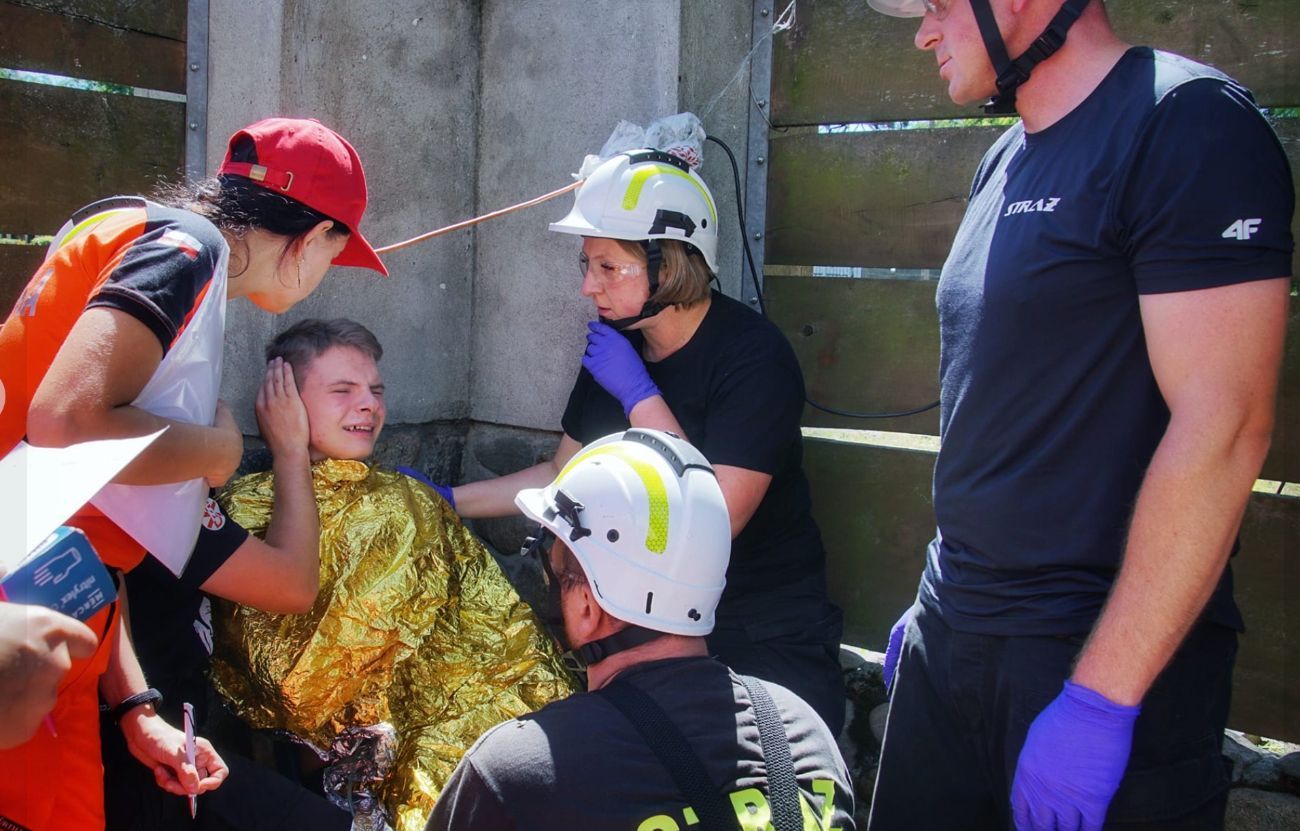 Bandycki atak, udar i śpiączka. Ratownicy w akcji