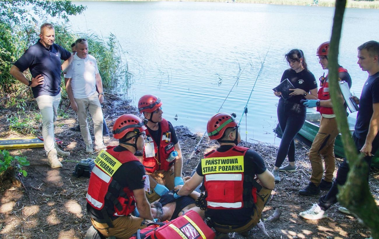 Bandycki atak, udar i śpiączka. Ratownicy w akcji
