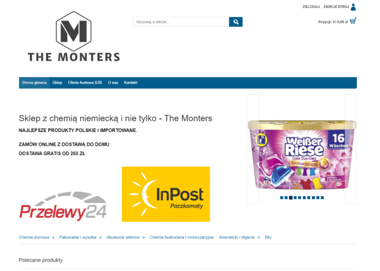 Sklep z chemią niemiecką – jakość i niezawodność prosto z Niemiec