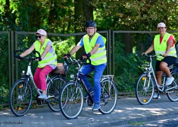 Rajd rowerowy w gminie Lądek