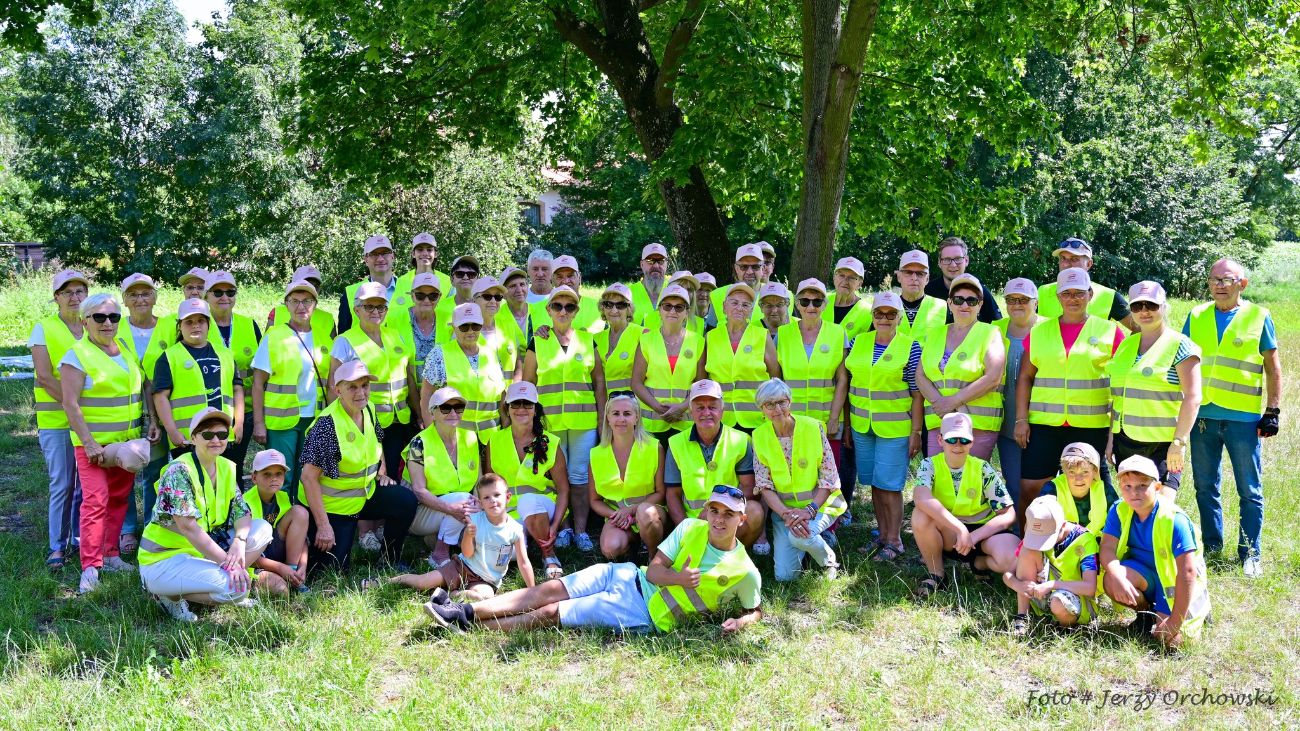 Rajd rowerowy w gminie Lądek