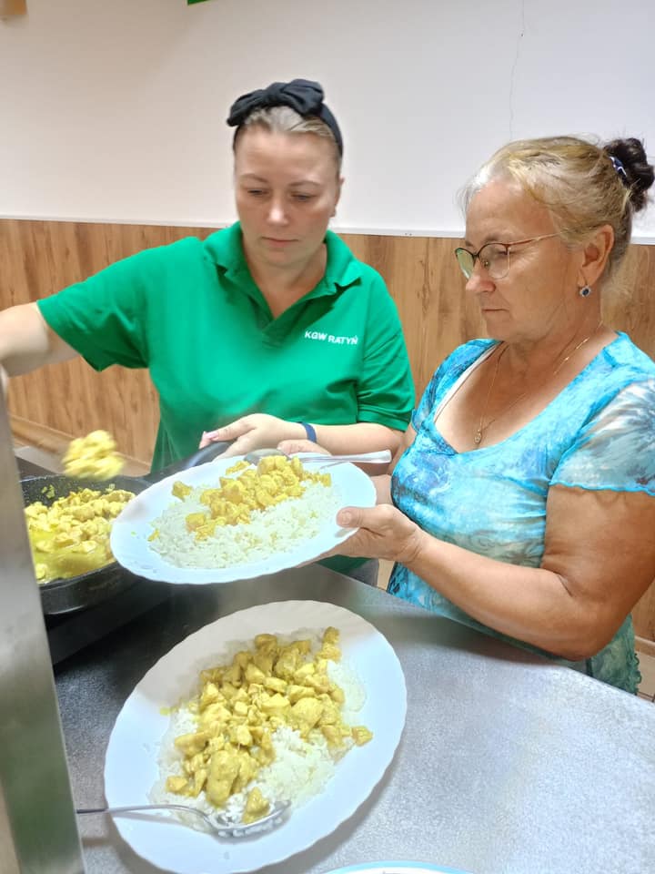 Mała Mobilna Kuchnia dla Ratynia