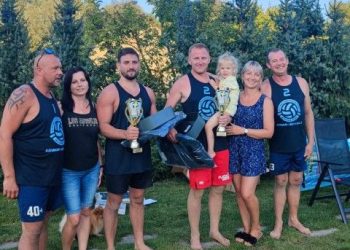 Rywalizowali w siatkówce plażowej w Wilcznej