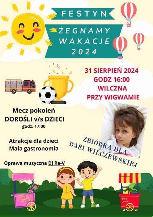 Wilczna zaprasza na festyn charytatywny dla Basi