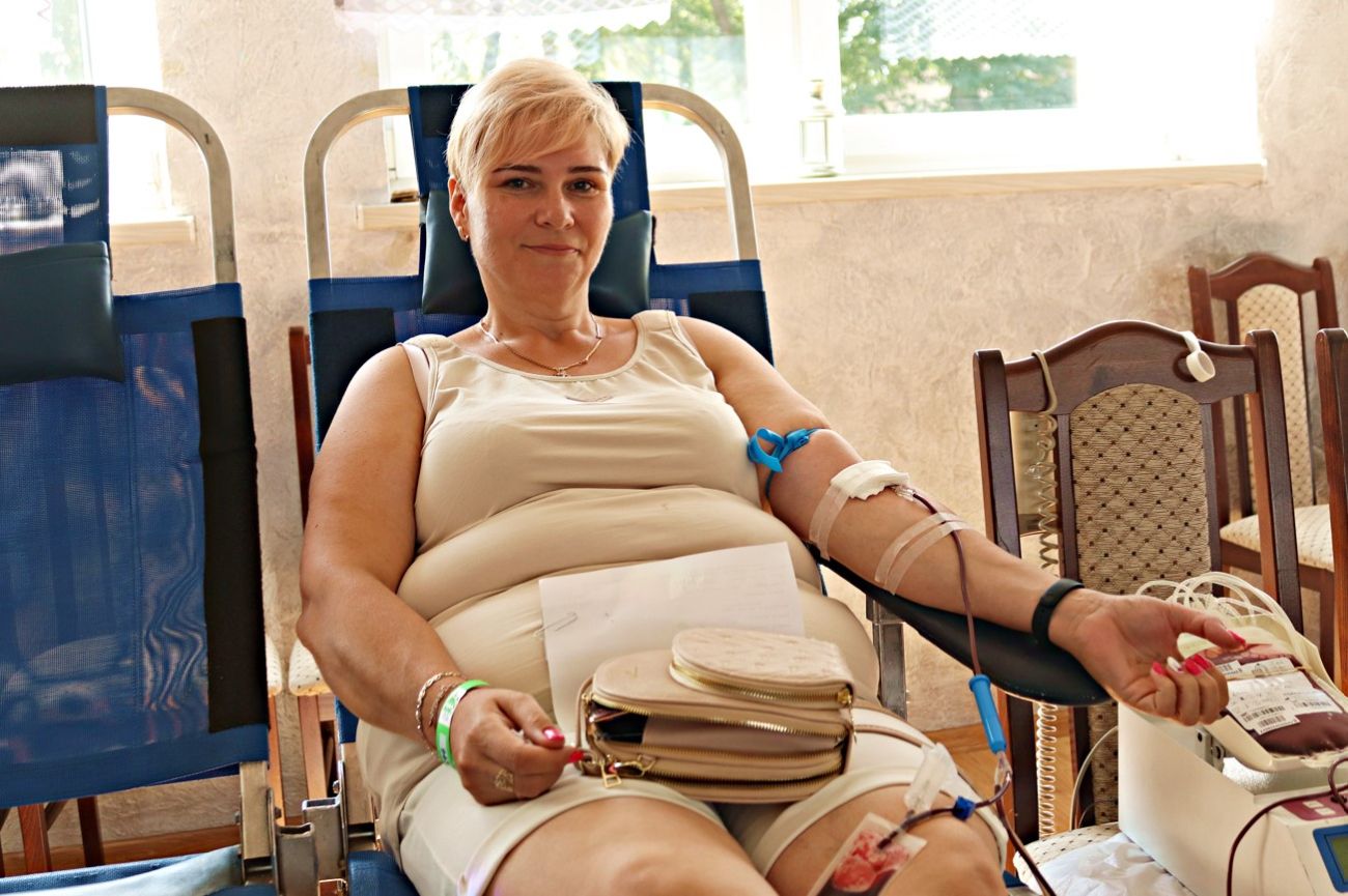 Oddali krew w Kamieniu