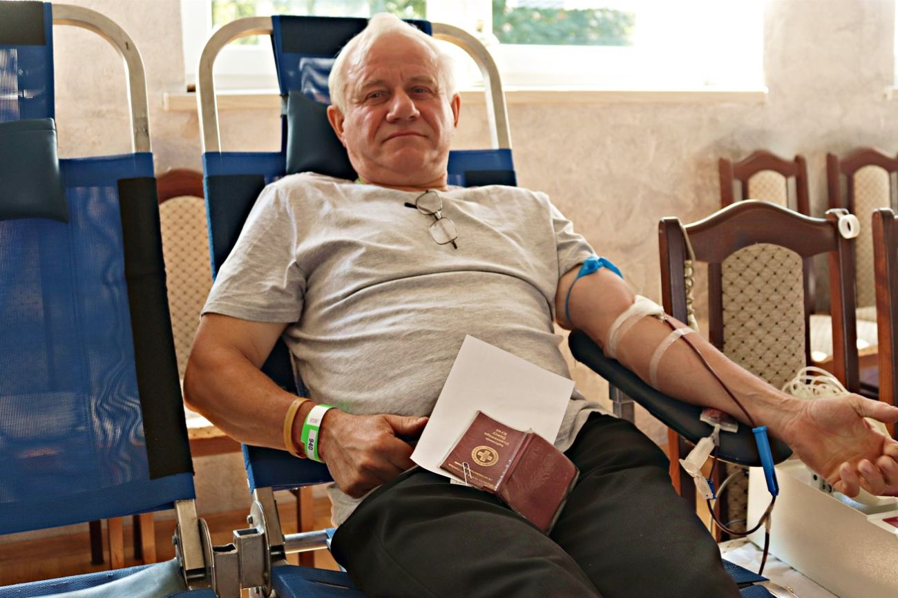 Oddali krew w Kamieniu