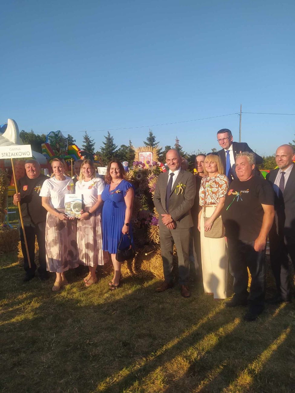 Radość w KGW. Ich dożynkowy wieniec robił wrażenie