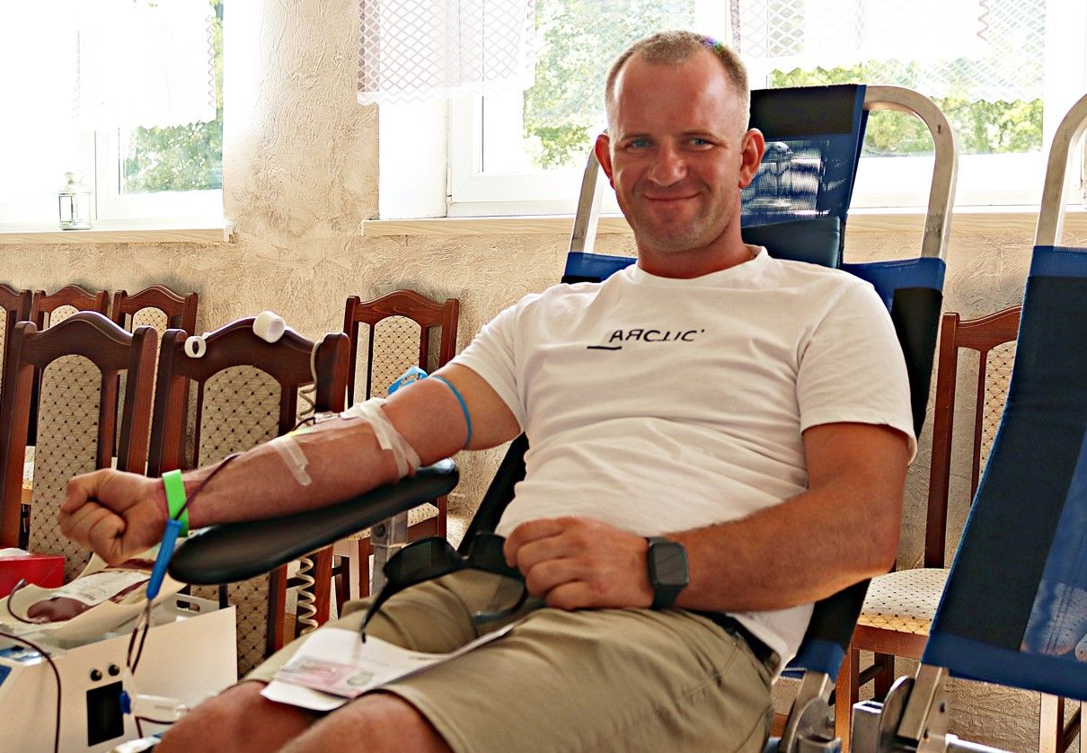 Oddali krew w Kamieniu