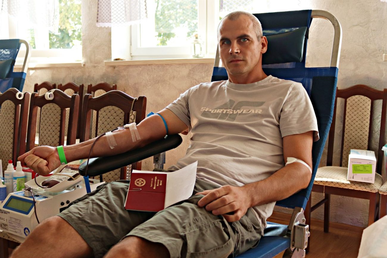 Oddali krew w Kamieniu