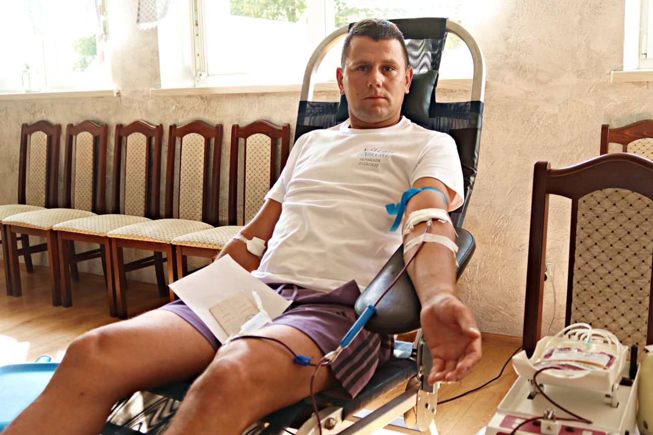 Oddali krew w Kamieniu