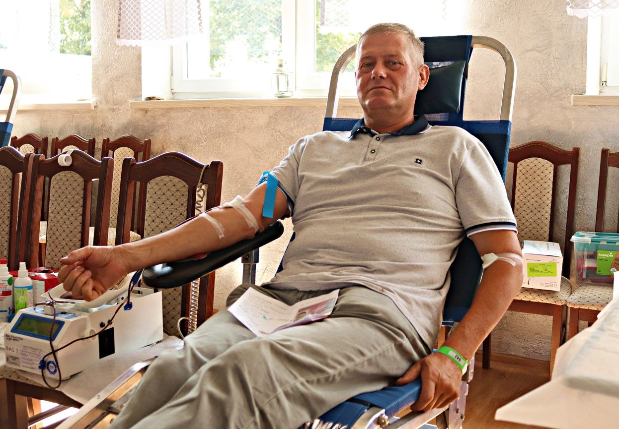 Oddali krew w Kamieniu