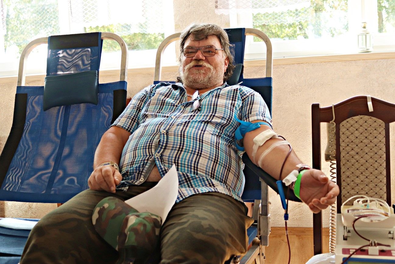 Oddali krew w Kamieniu