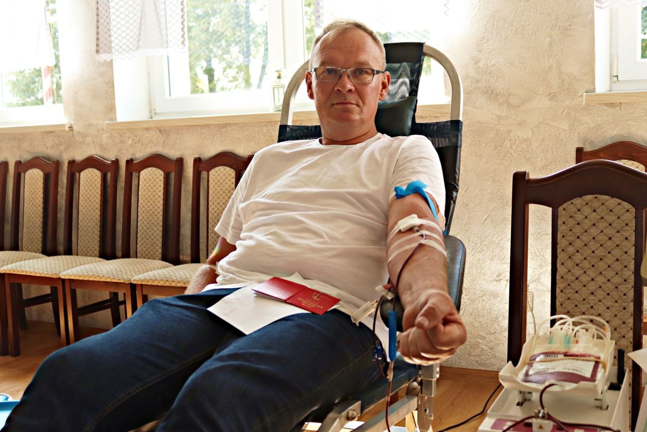 Oddali krew w Kamieniu