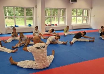 Letni obóz słupeckich karateków