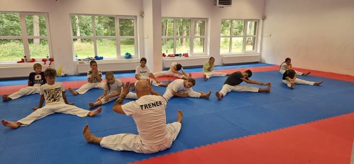 Letni obóz słupeckich karateków