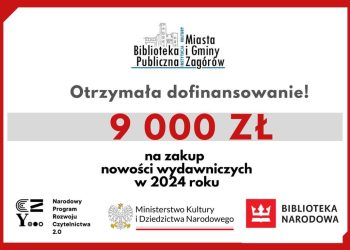 Zagórowska biblioteka z grantem