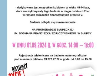 Zgłoś się na mammografię