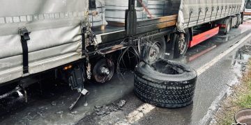 Pożar na Objazdowej w Słupcy