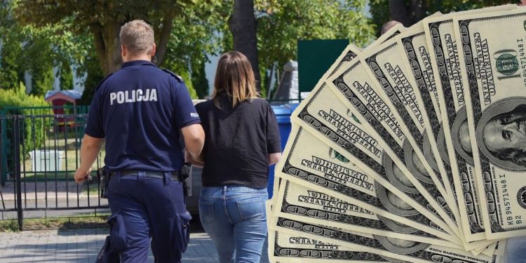 Fałszywe dolary w Słupcy