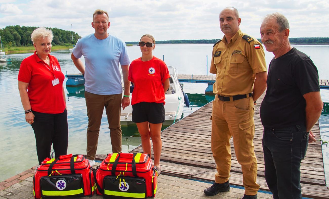 Kolejne torby medyczne trafiły do wodniaków