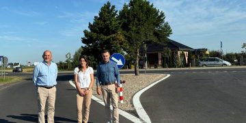 Droga w Łężcu. Kiedy miasto wyremontuje swoją część?