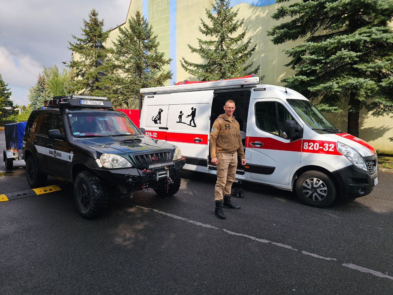 Wrócił ze Stronia Śląskiego. „Tam dzieje się niewyobrażalny dramat”