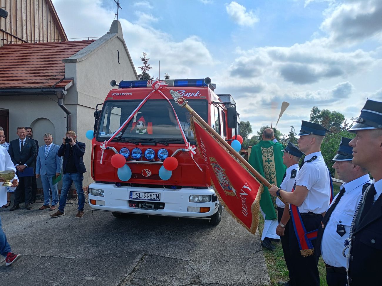 Auto dla druhów w Drążnej