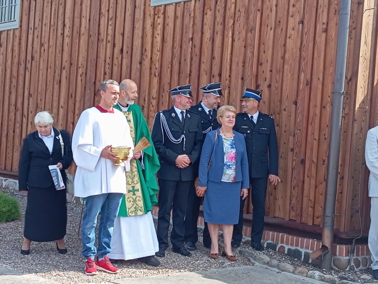 Auto dla druhów w Drążnej