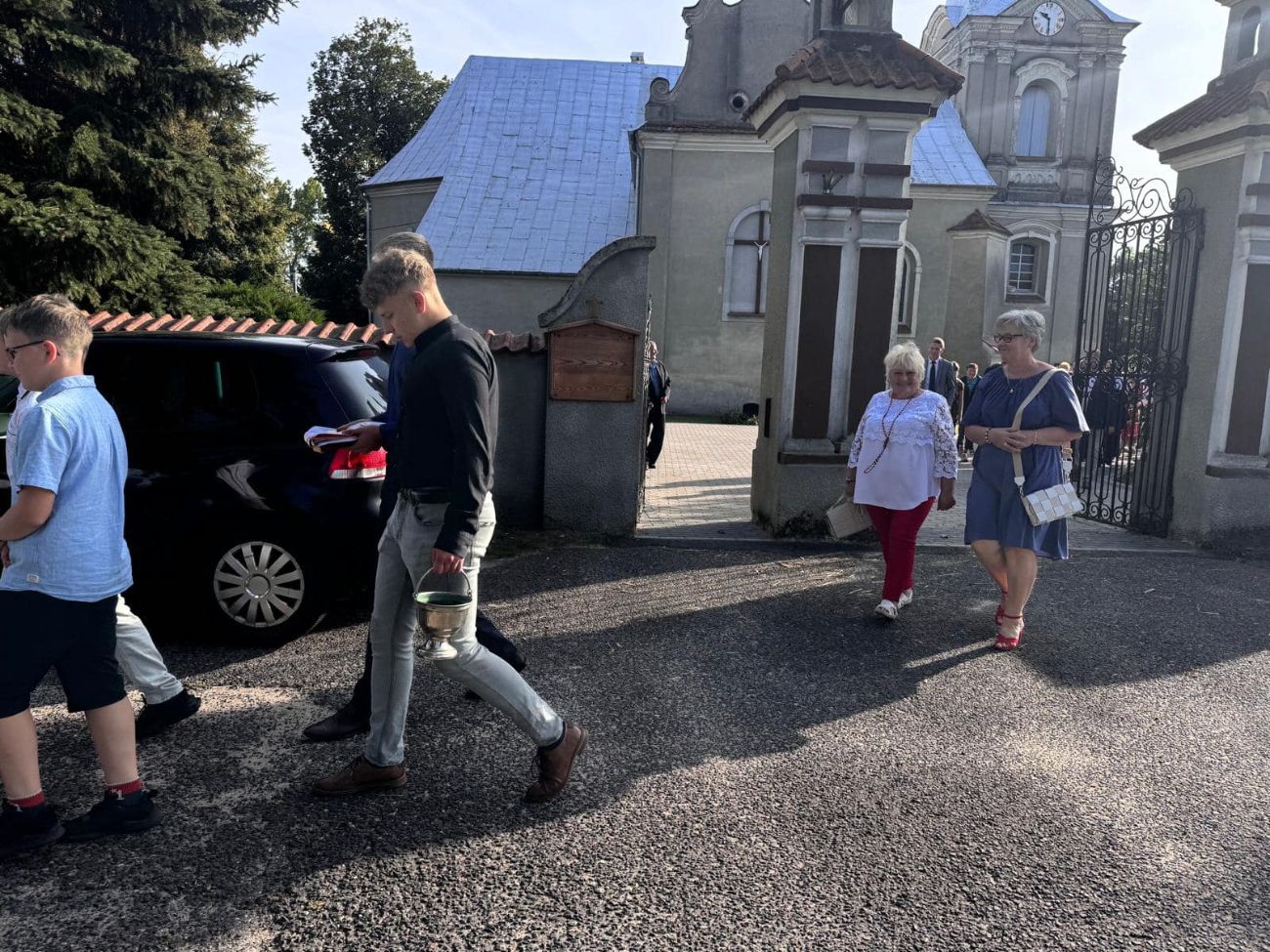 Dożynki parafialne w Ciążeniu