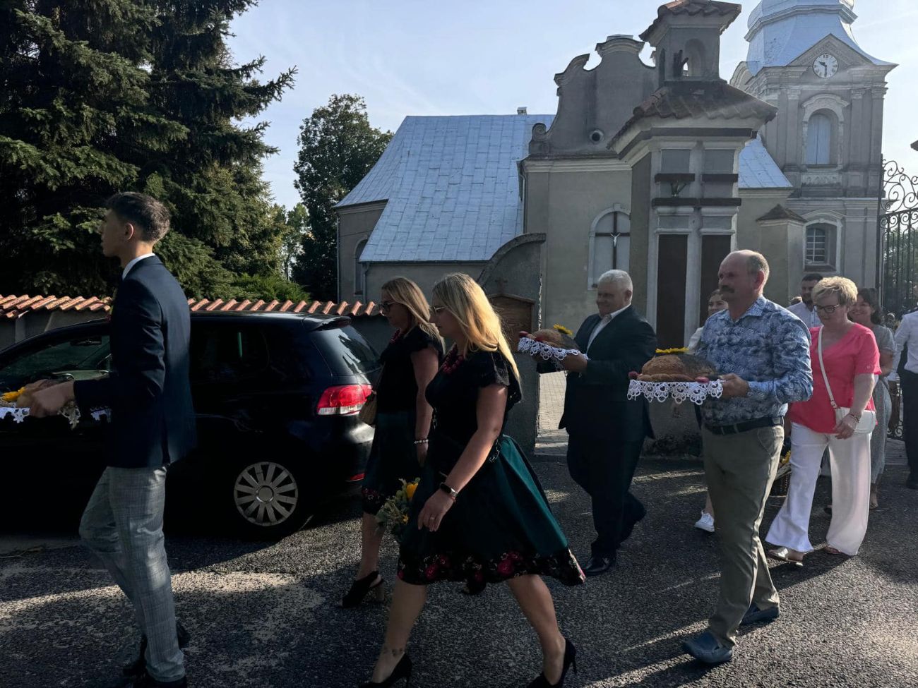 Dożynki parafialne w Ciążeniu