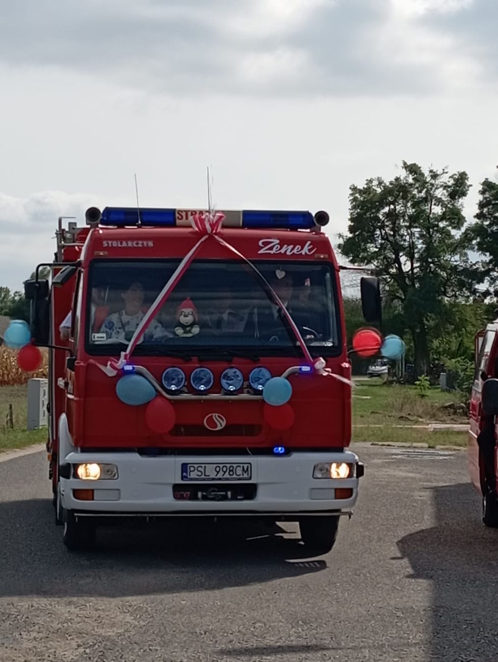 Auto dla druhów w Drążnej