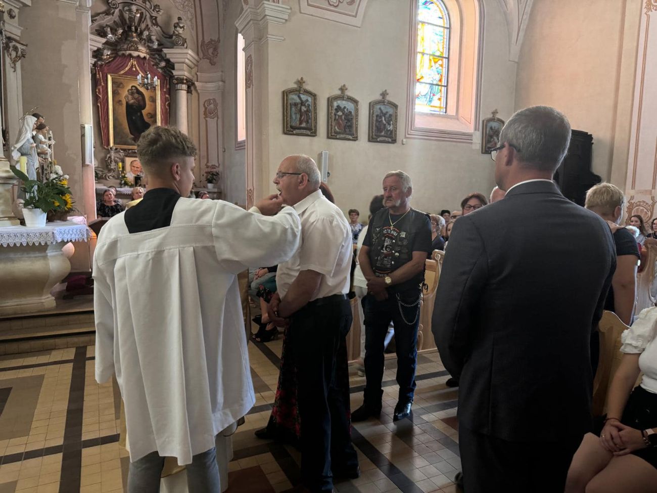 Dożynki parafialne w Ciążeniu