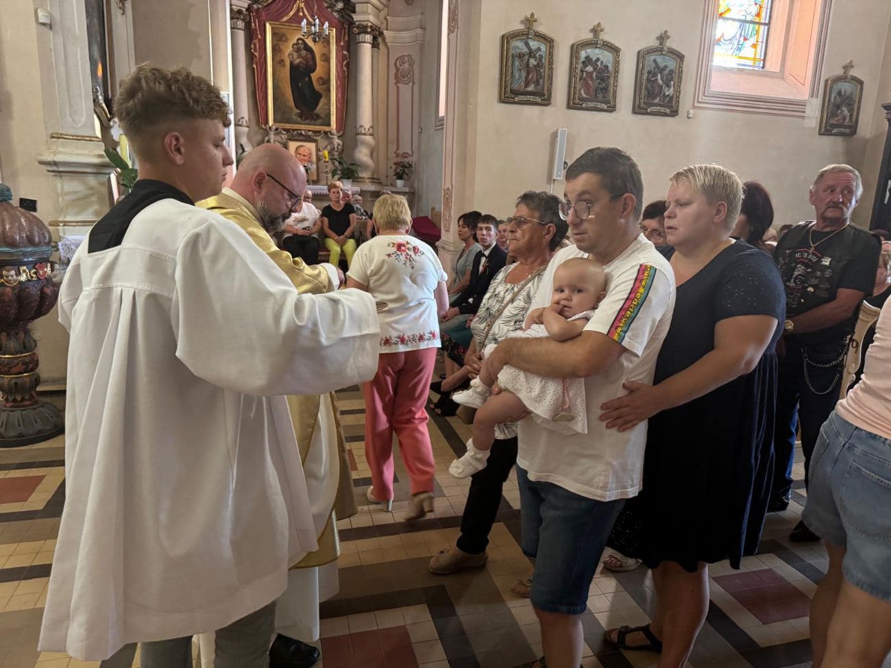 Dożynki parafialne w Ciążeniu