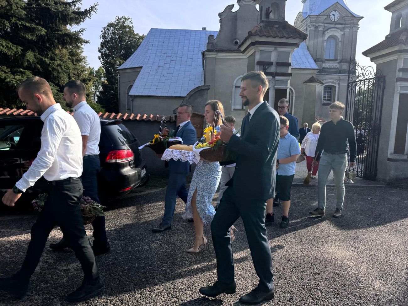 Dożynki parafialne w Ciążeniu