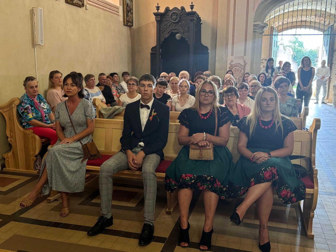 Dożynki parafialne w Ciążeniu