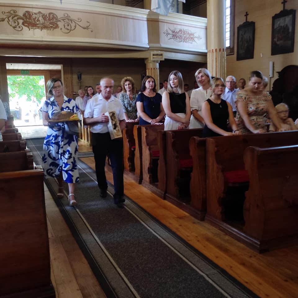 Dożynki parafialne w Kowalewie Opactwie