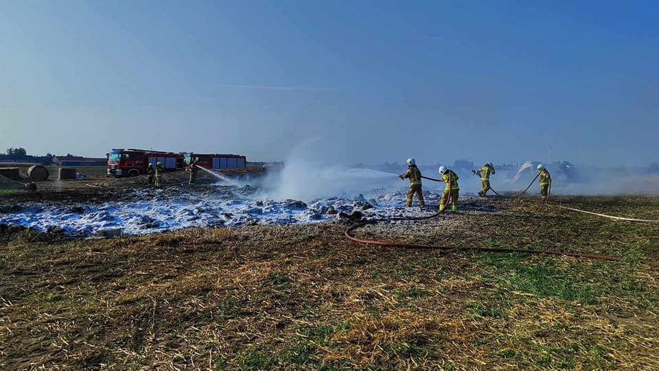 7 godzin walczyli z pożarem