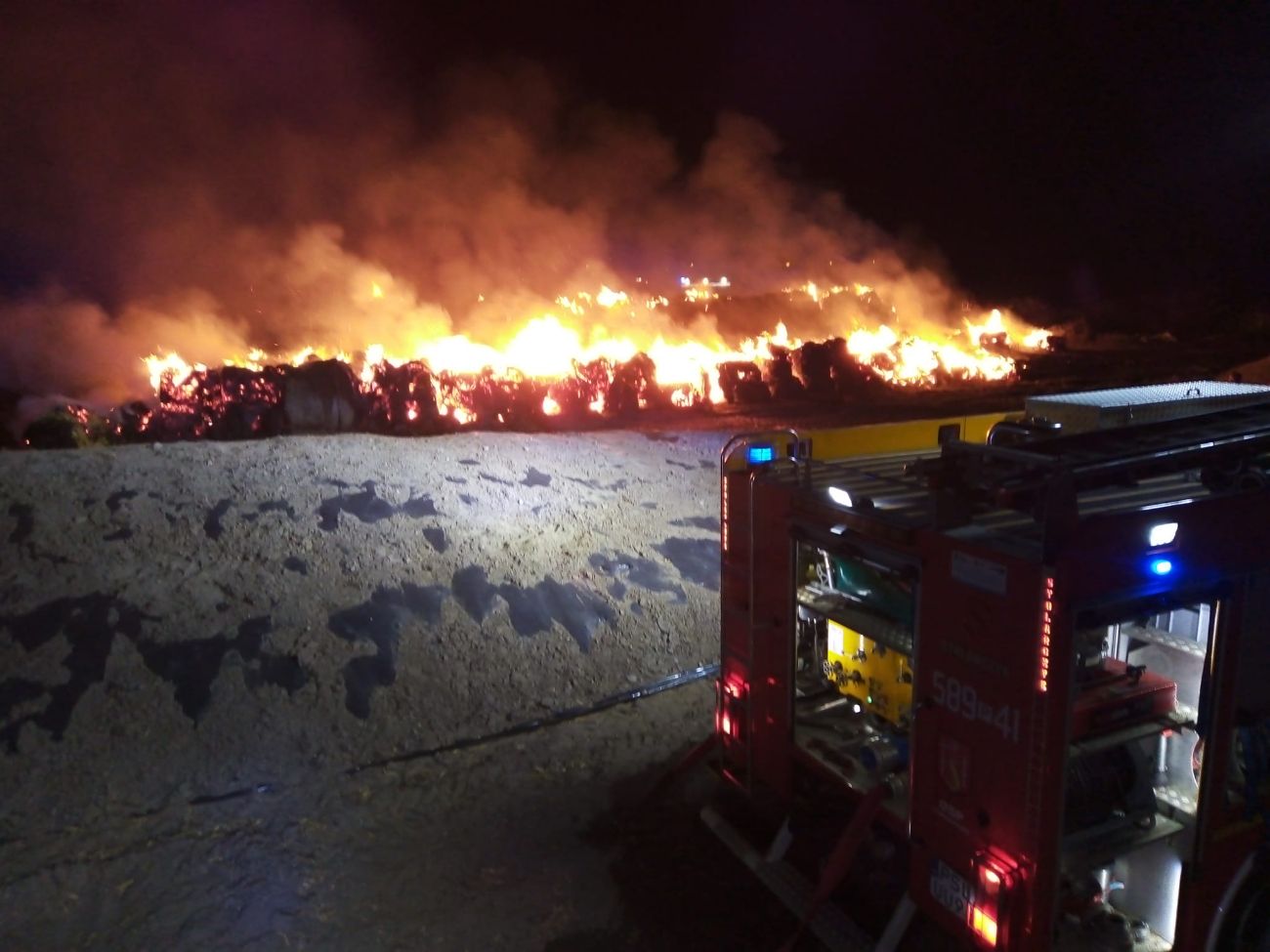 7 godzin walczyli z pożarem