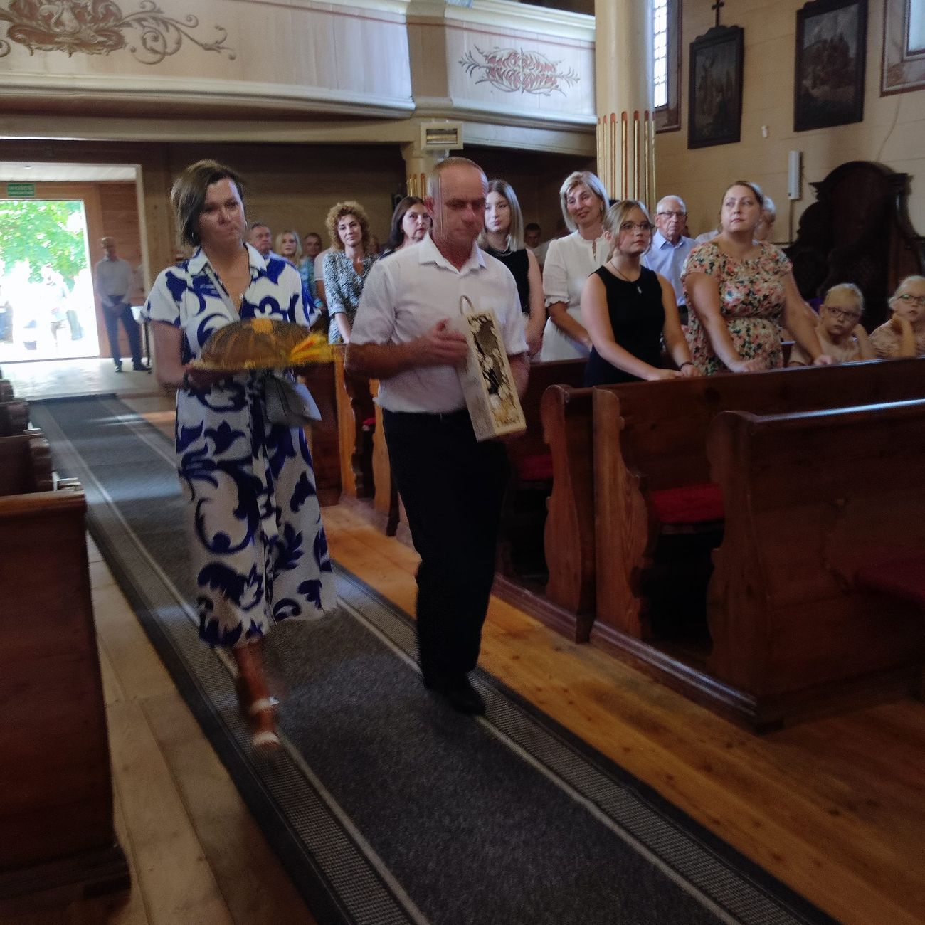 Dożynki parafialne w Kowalewie Opactwie